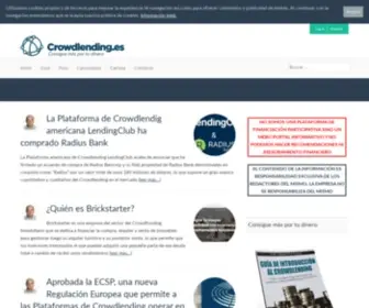 Crowdlending.es(Consigue más por tu dinero) Screenshot