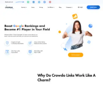 Crowdo.net(Crowd Marketing) Screenshot
