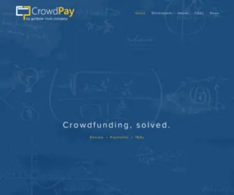 Crowdpay.com(Crowdfunding, solved) Screenshot
