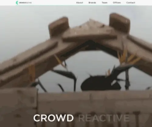 Crowdreactive.com(Crowdreactive) Screenshot