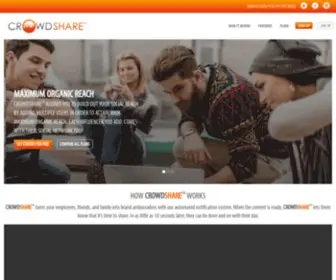 Crowdshare.com(Crowdshare) Screenshot