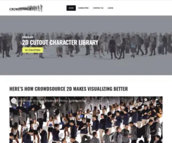Crowdsource2D.com(DRAG-AND-DROP 2D CUTOUTS FOR SKETCHUP) Screenshot