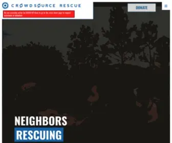 Crowdsourcerescue.org(CrowdSource Rescue) Screenshot