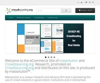 Crowdsourcing.org(Crowdsourcing and Crowdfunding) Screenshot