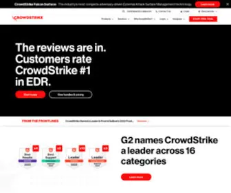 Crowdstrike.com(Crowdstrike) Screenshot