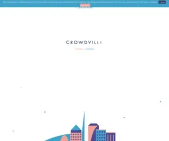 Crowdville.net(Crowdville) Screenshot