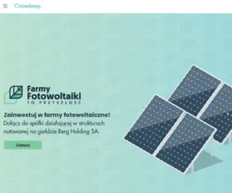 Crowdway.pl(Crowdway jest platformą crowdfundingu inwestycyjnego (equity crowdfunding)) Screenshot