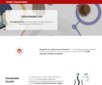 Crowdwork.coop(Limited Cooperative Association) Screenshot