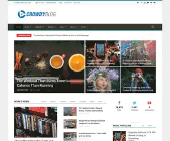 Crowdyblog.com(Blog Marketing Agency) Screenshot