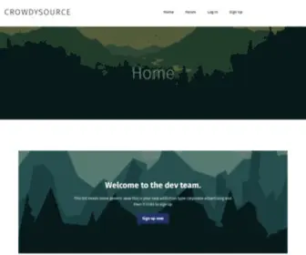 Crowdysource.org(Your online source for every game development problem) Screenshot
