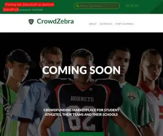 Crowdzebra.com(Golf) Screenshot