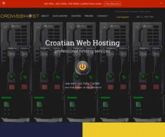 Croweb.host(Croatian Web Hosting) Screenshot