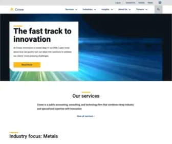 Crowehorwath.com(Accounting, Consulting, & Technology) Screenshot