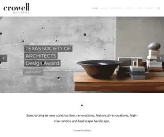 Crowellbuilders.com(Crowell Builders) Screenshot