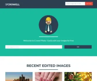 Crowellphoto.com(Welcome Screen) Screenshot