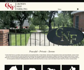 Crowesnestfarm.com(Crowe's Nest Farm) Screenshot