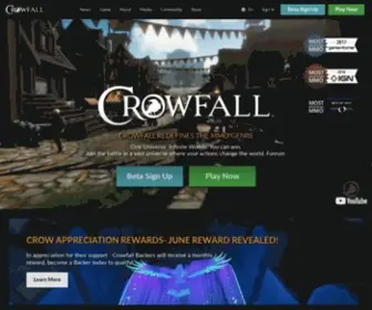 Crowfall.com(Throne War PC MMO by ArtCraft Entertainment) Screenshot