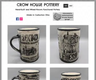 Crowhousepottery.com(Mysite) Screenshot