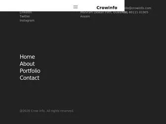 Crowinfo.com(Crow Info) Screenshot