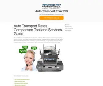 Crowleyautotransport.com(Auto Transport Quotes & Services Comparison) Screenshot