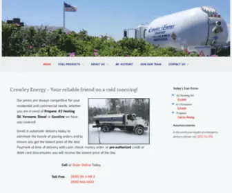 Crowleyenergy.com(Crowley Energy) Screenshot