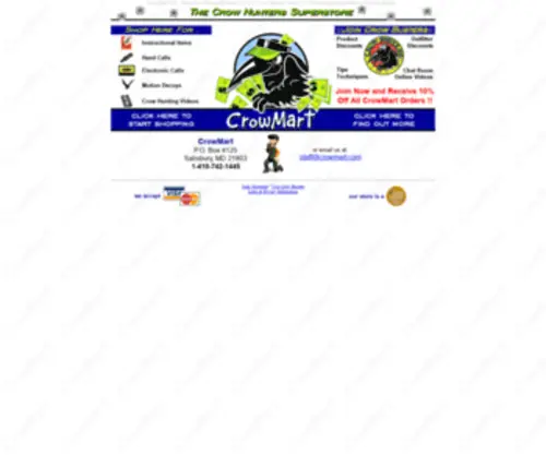 Crowmart.com(The CrowMart) Screenshot