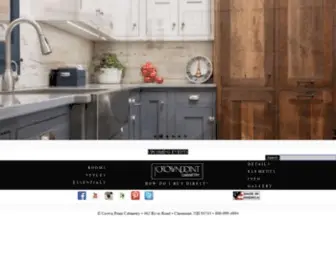 Crown-Point.com(Crown Point Cabinetry) Screenshot