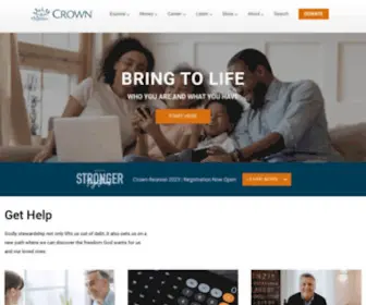 Crown.org(Crown Financial Ministries) Screenshot