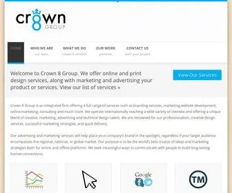 Crown8Group.com(Website Development) Screenshot