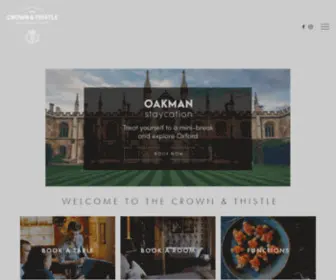 Crownandthistleabingdon.co.uk(The Crown & Thistle) Screenshot