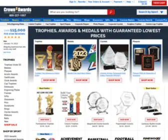 Crownawards.com(Trophies) Screenshot