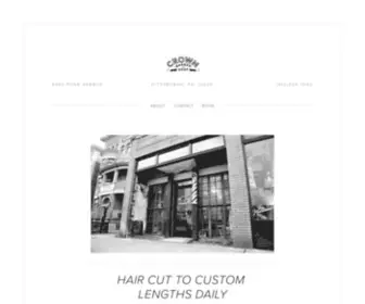 Crownbarberspgh.com(Crown Barbershop) Screenshot