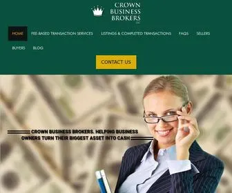 Crownbusinessbrokers.com(NJ Business Broker) Screenshot