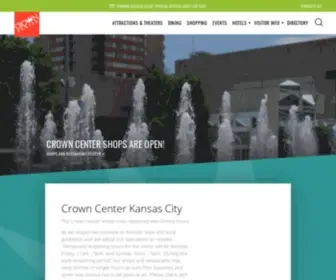 Crowncenter.com(Things to Do in KC) Screenshot