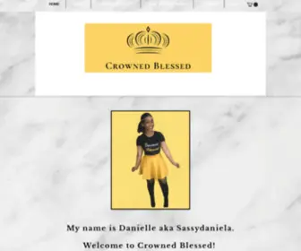 Crownedblessed.com(Crowned Blessed) Screenshot