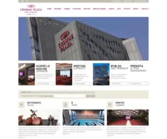 Crowneplazaverona.com(Crowne Plaza Verona) Screenshot