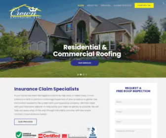 Crownexteriorsllc.com(Crownexteriorsllc) Screenshot