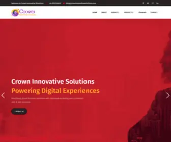 Crowninnovativesolutions.in(Crown Innovative Solutions) Screenshot