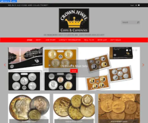 Crownjewelcoins.com Screenshot