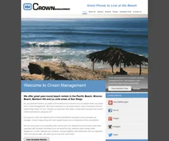 Crownmanagement.com(Crown Management) Screenshot