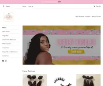 Crownmeluxuryhair.com(Crown Me Luxury Hair Company LLC) Screenshot