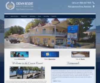 Crownmotel.ca(Crown Resort Motel) Screenshot