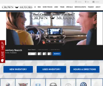 Crownmotors2.com(Toyota) Screenshot