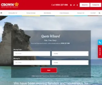 Crownrelo.co.nz(Crown Relocations) Screenshot