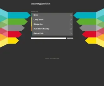 Crownskygarden.net(crownskygarden) Screenshot