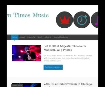 Crowntimesmusic.com(Crown Times Music) Screenshot