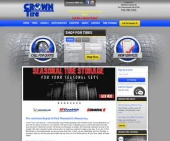 Crowntire.com(Crown Tire) Screenshot