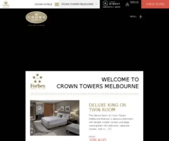 Crowntowersmelbourne.com.au(Crown Towers Melbourne) Screenshot