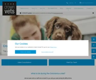 Crownvets.co.uk(Crown Vets in Inverness) Screenshot