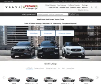 Crownvolvocarsclearwater.com(Crown Volvo Cars) Screenshot